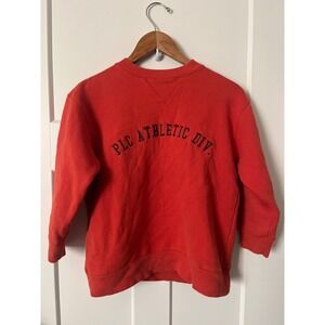 PLC Place Athletic Dept Red Crewneck Sweatshirt